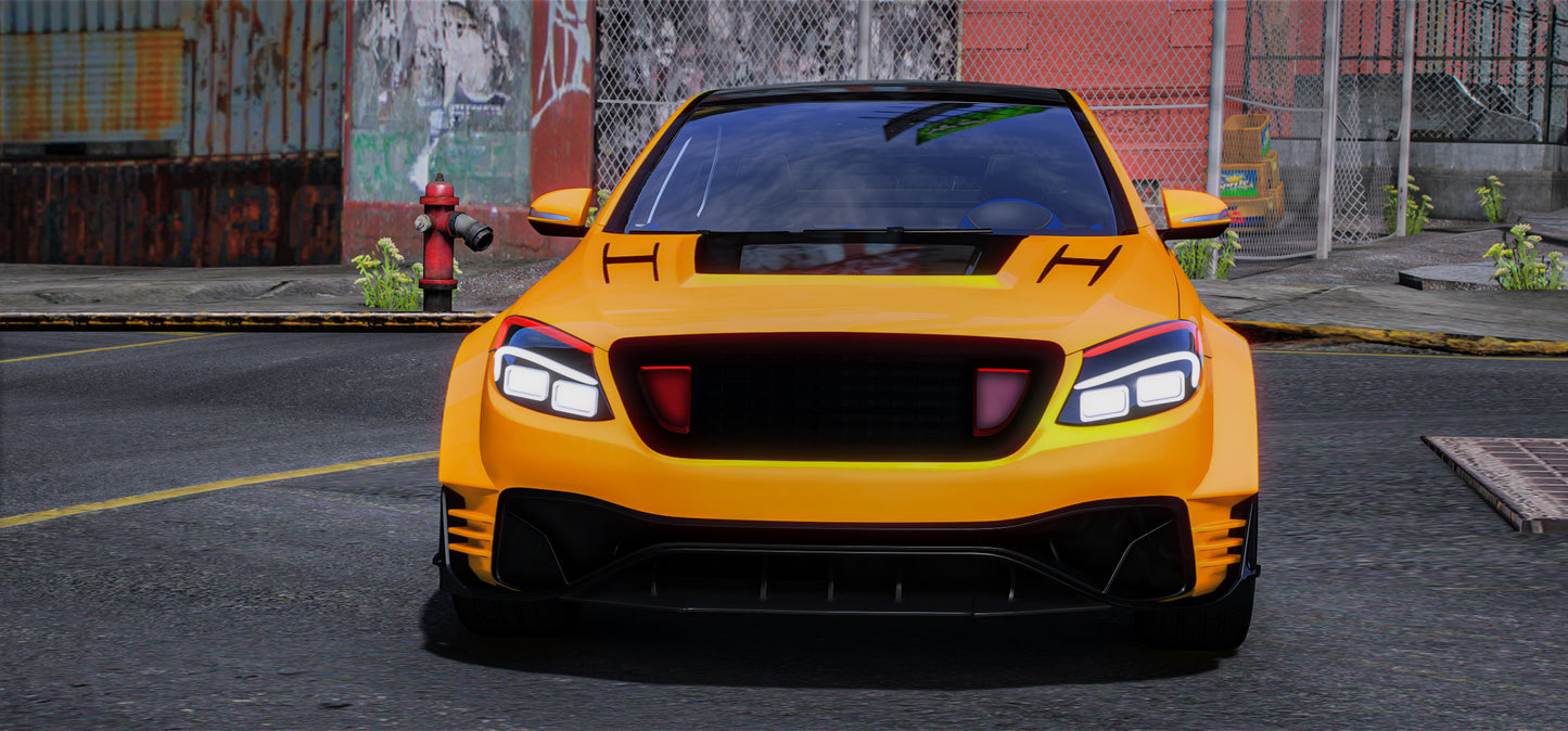 (Debadged LF) Benefactor S63 SS Kit | Widekit