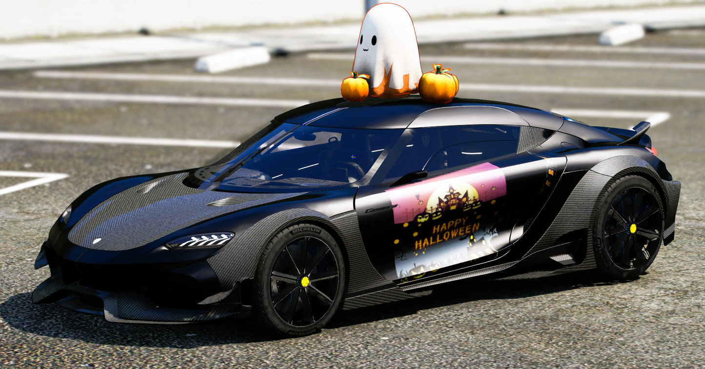 Koenigsegg Gemera Halloween [Dinamic RGB Lights] | Holmo Designs