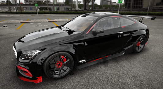 Mercedes Benz C63 Shinchan Edition | AG TEAM